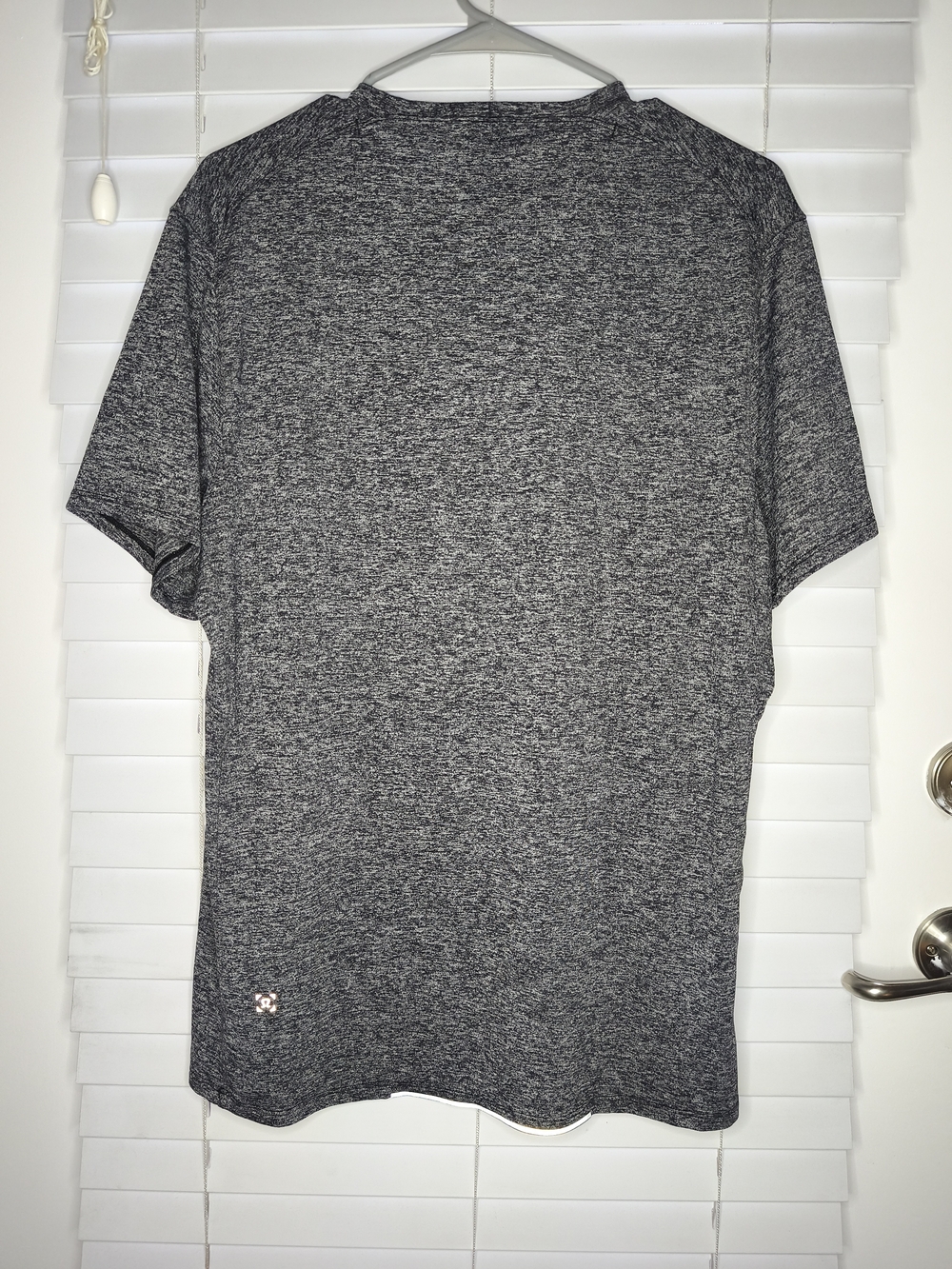 Lululemon Men's Short Sleeve Athletic T-Shirt Heather Gray Size M Workout Gym